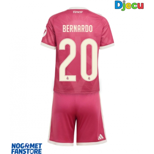Real Madrid Bernardo Silva #20 Rezervni Dres za djecu 2026-27 Kratak Rukav (+ Kratke hlače)